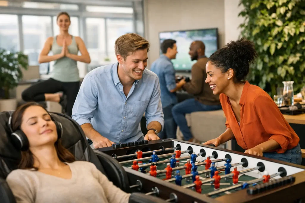 Best Workplace Stress Relief Amenities for Teams