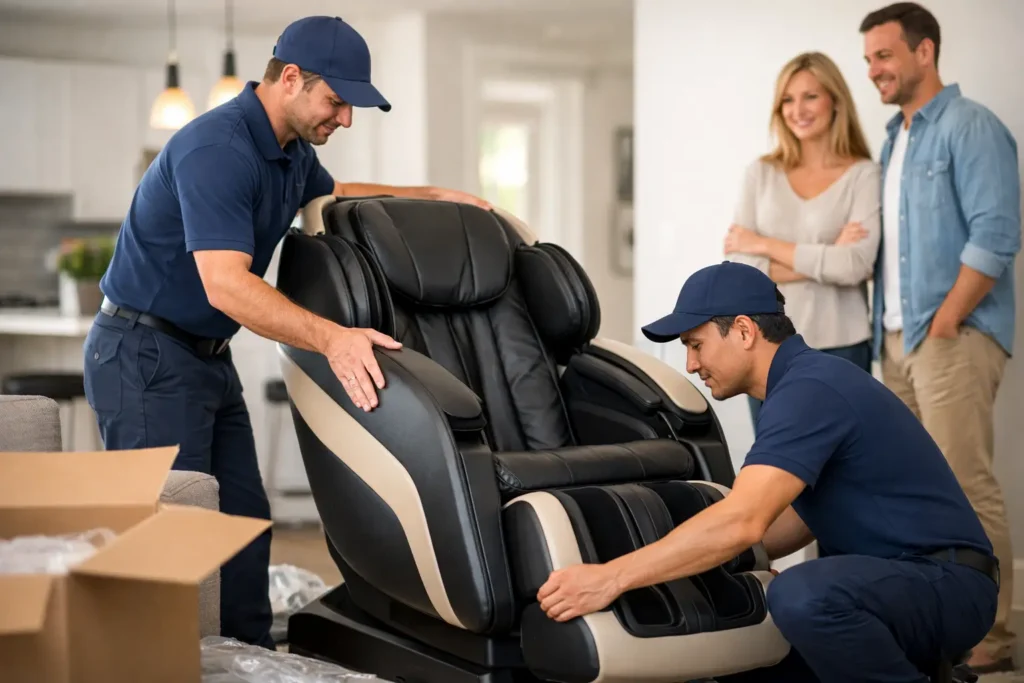Massage Chair Delivery and Installation Made Easy